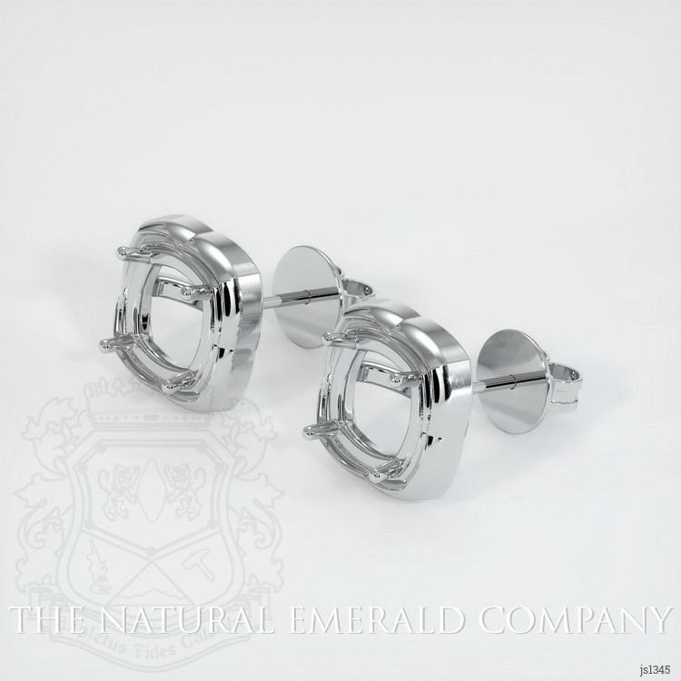 Platinum 950 Studs Earring Setting