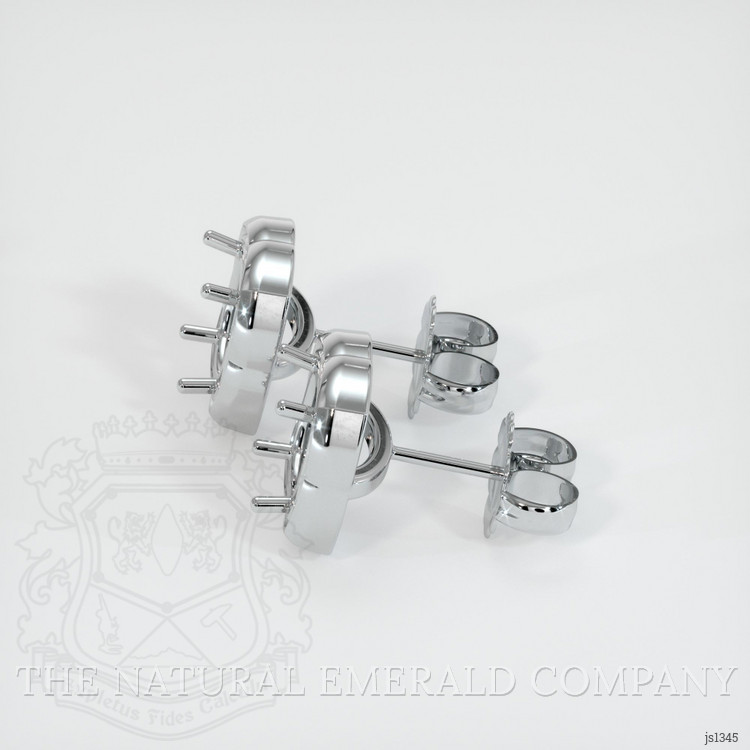 Platinum 950 Studs Earring Setting