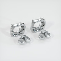 Platinum 950 Studs Earring Setting Image