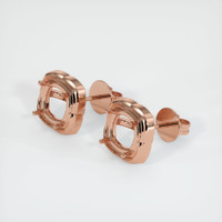 14K Rose Gold Studs Earring Setting Video