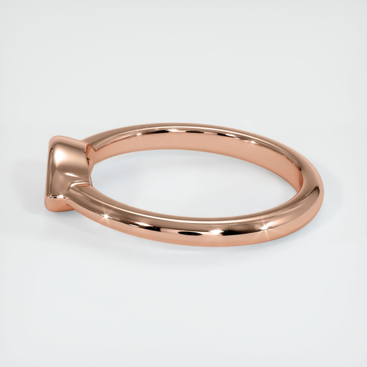 14K Rose Gold Vedic Ring Setting
