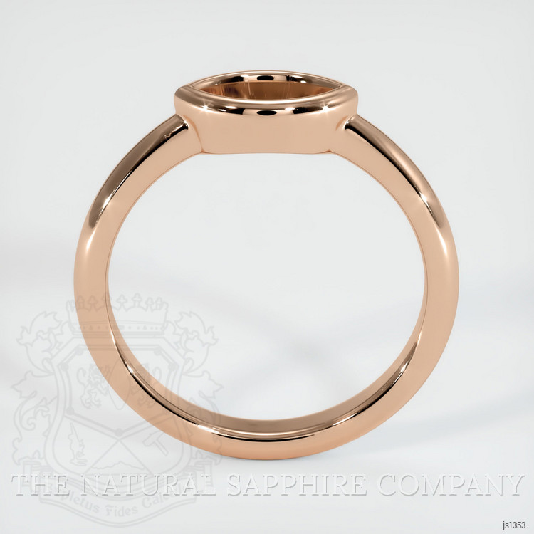 18K Rose Gold Vedic Ring Setting