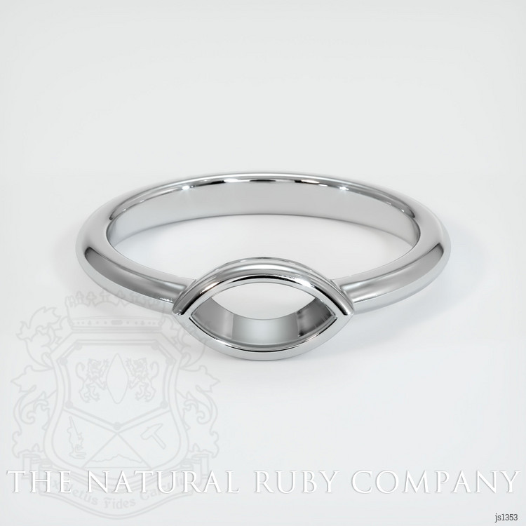 14K White Gold Vedic Ring Setting
