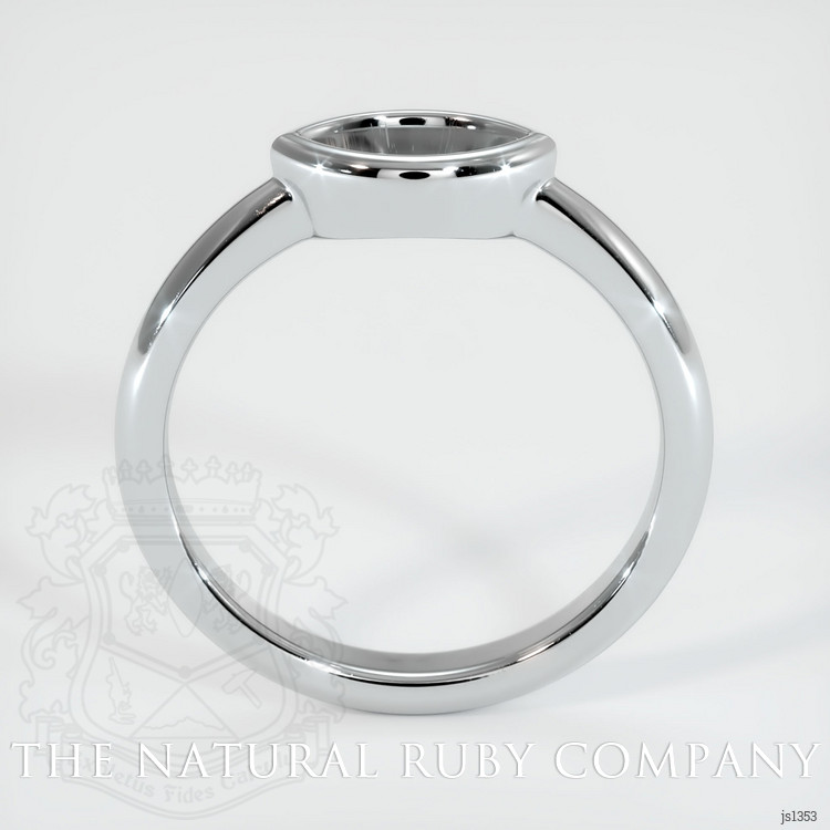 14K White Gold Vedic Ring Setting