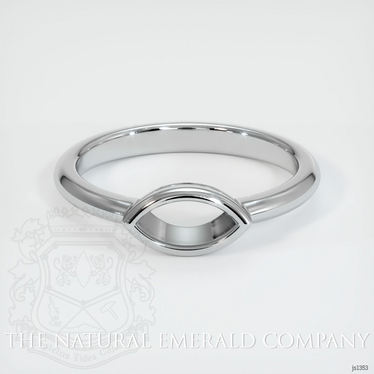 18K White Gold Vedic Ring Setting