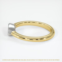 18K White & Yellow Vedic Ring Setting Image