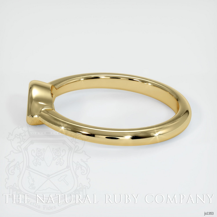 14K Yellow Gold Vedic Ring Setting