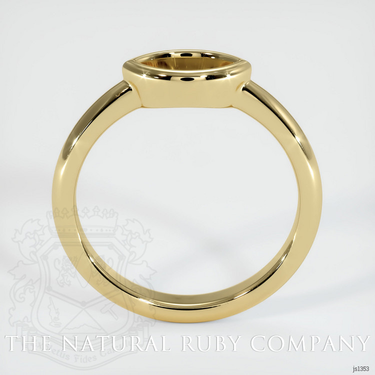 14K Yellow Gold Vedic Ring Setting