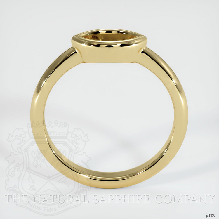 14K Yellow Gold Vedic Ring Setting
