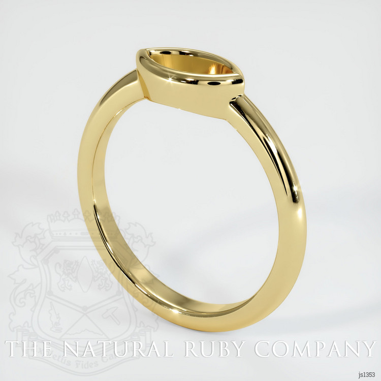 18K Yellow Gold Vedic Ring Setting