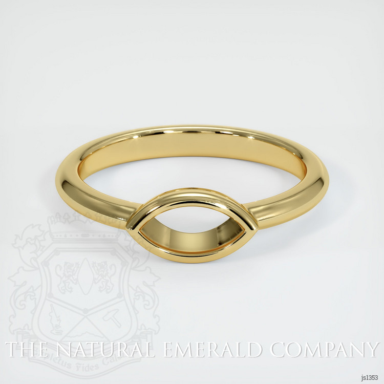 18K Yellow Gold Vedic Ring Setting