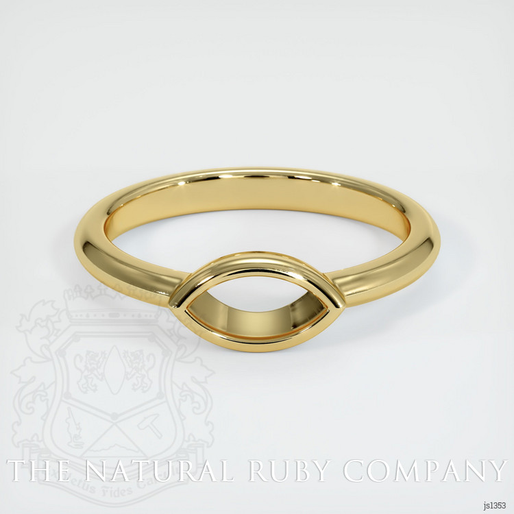 18K Yellow Gold Vedic Ring Setting