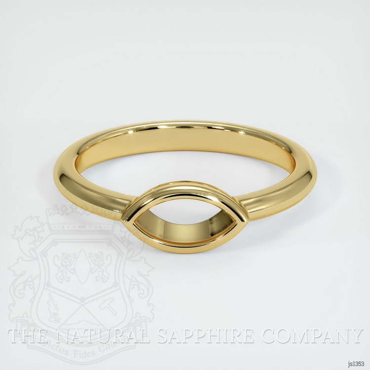 18K Yellow Gold Vedic Ring Setting