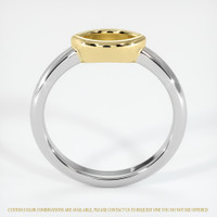 14K Yellow & White Vedic Ring Setting Image