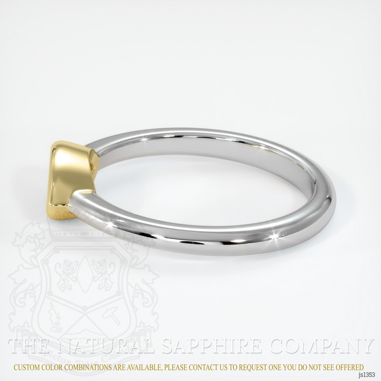18K Yellow & White Vedic Ring Setting
