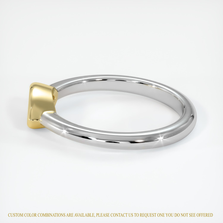 18K Yellow & White Vedic Ring Setting