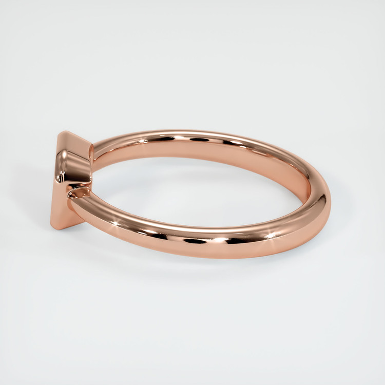 14K Rose Gold Men's Ring Setting