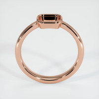 14K Rose Gold Men's Ring Setting Image