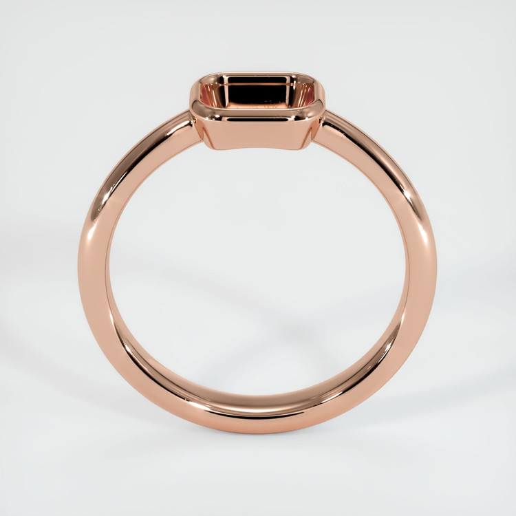 14K Rose Gold Men's Ring Setting