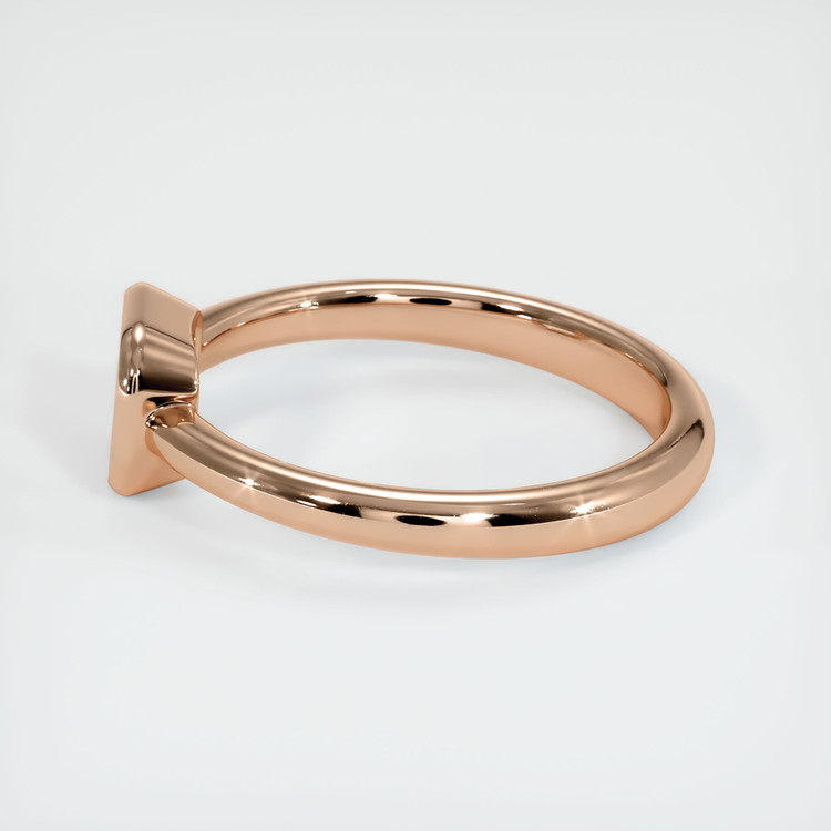 18K Rose Gold Men's Ring Setting