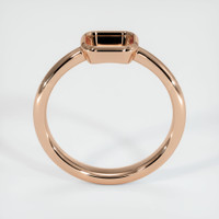 18K Rose Gold Men's Ring Setting Image