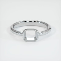 10K White Gold Men's Ring Setting Image