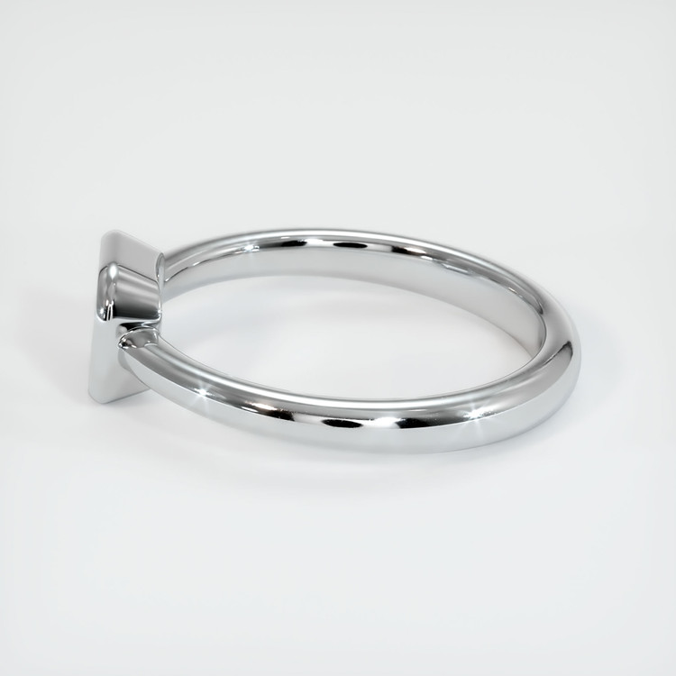 14K White Gold Men's Ring Setting