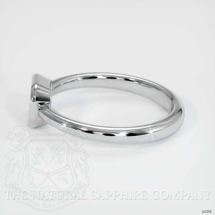 18K White Gold Men's Ring Setting