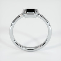 18K White Gold Men's Ring Setting Image
