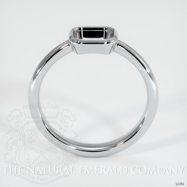 18K White Gold Men's Ring Setting