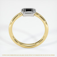 18K White & Yellow Men's Ring Setting Image