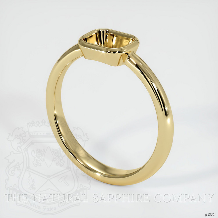 10K Yellow Gold Men's Ring Setting