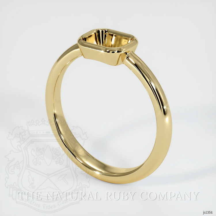 10K Yellow Gold Men's Ring Setting