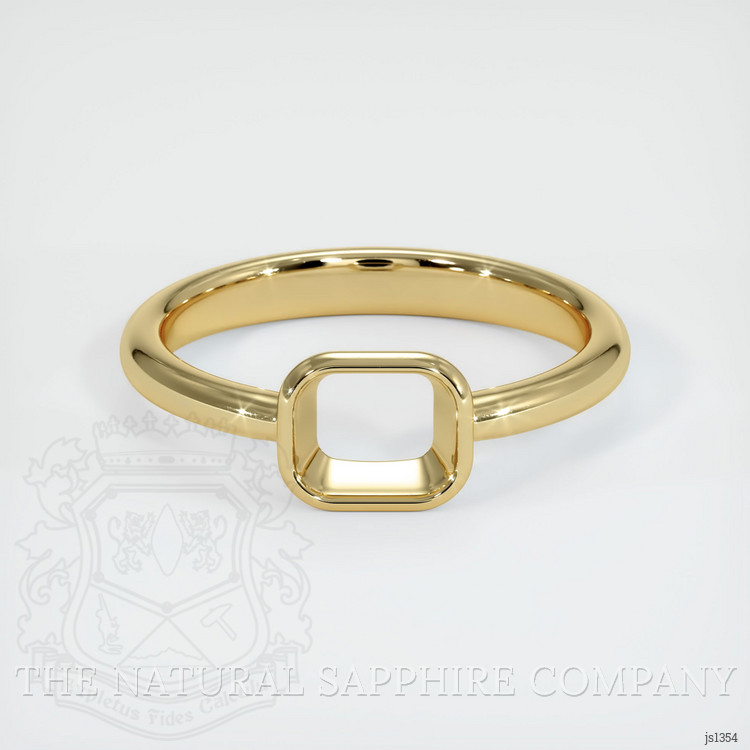10K Yellow Gold Men's Ring Setting
