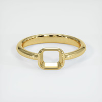 18K Yellow Gold Men's Ring Setting Image