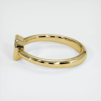 18K Yellow Gold Men's Ring Setting Image