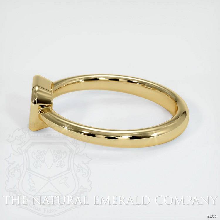18K Yellow Gold Men's Ring Setting