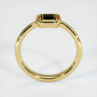18K Yellow Gold Men's Ring Setting Image