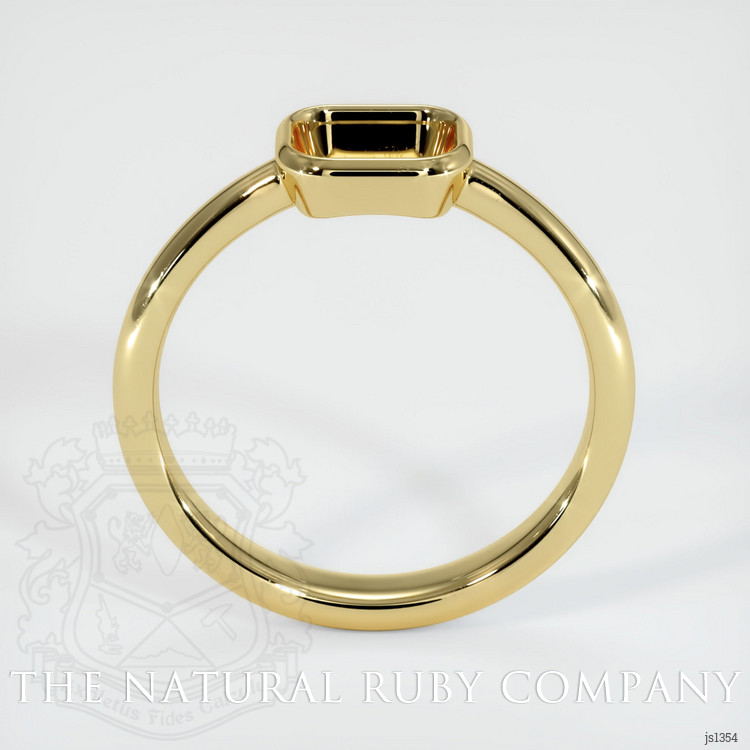 18K Yellow Gold Men's Ring Setting