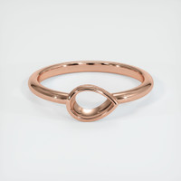 14K Rose Gold Vedic Ring Setting Image