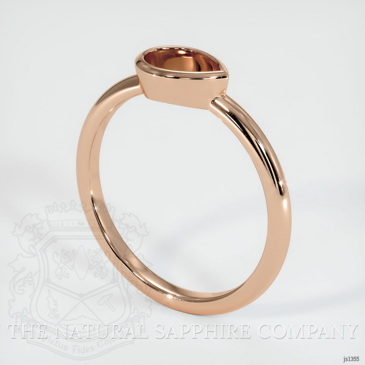 18K Rose Gold Vedic Ring Setting