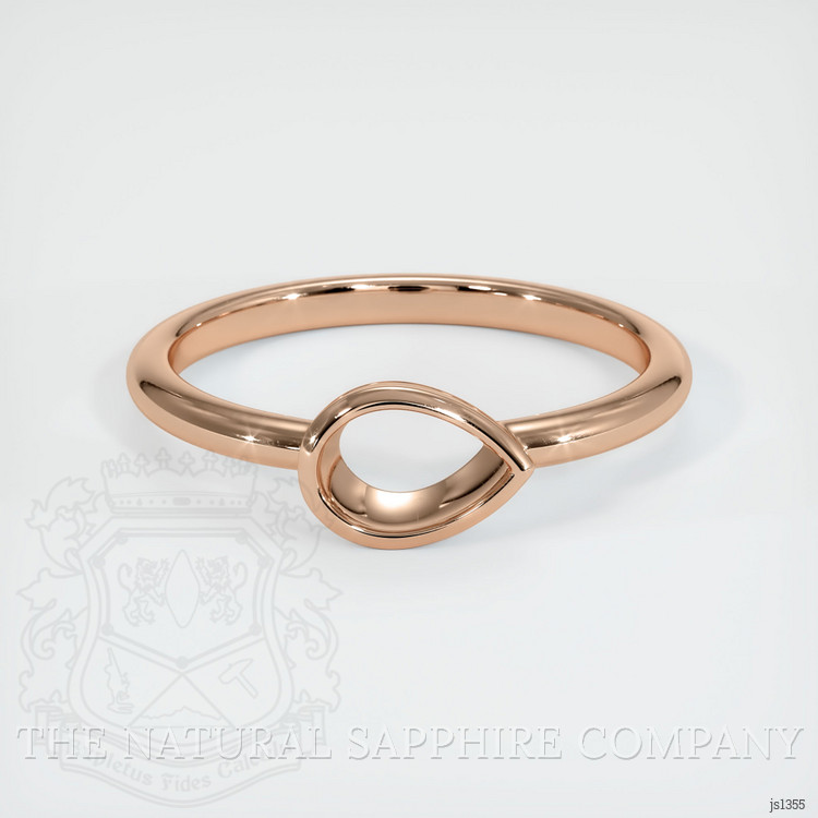 18K Rose Gold Vedic Ring Setting