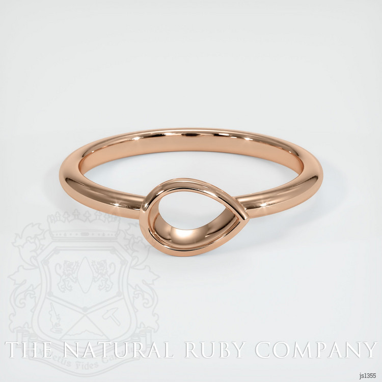 18K Rose Gold Vedic Ring Setting