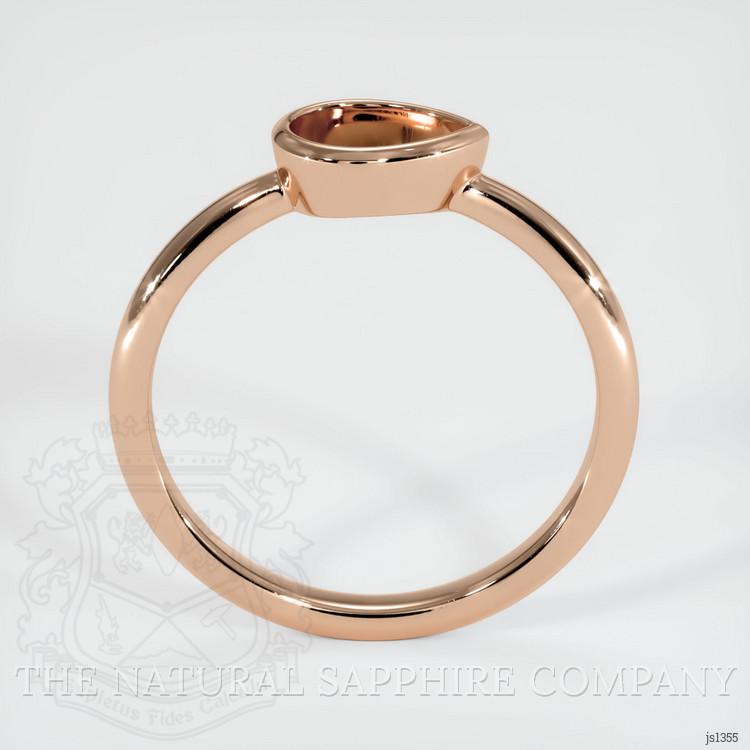 18K Rose Gold Vedic Ring Setting