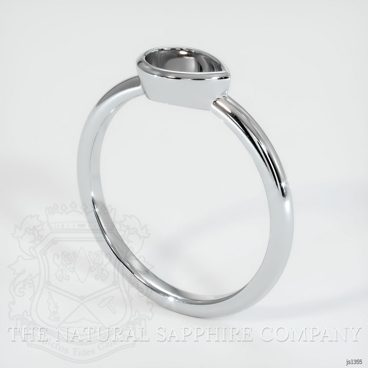 10K White Gold Vedic Ring Setting