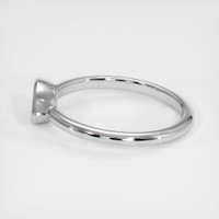 14K White Gold Vedic Ring Setting Image