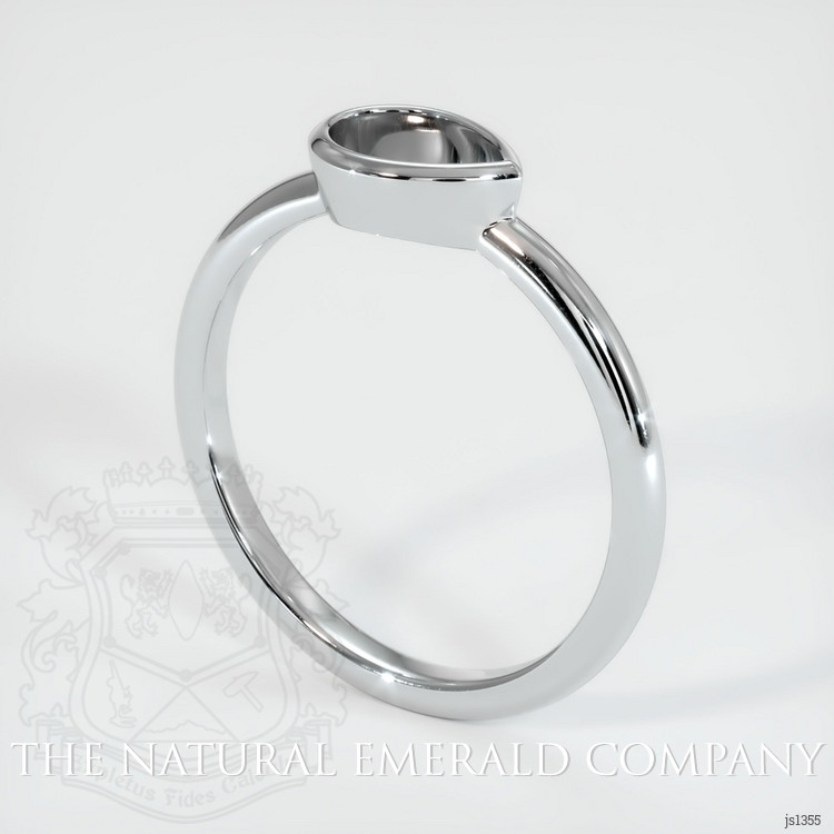 18K White Gold Vedic Ring Setting