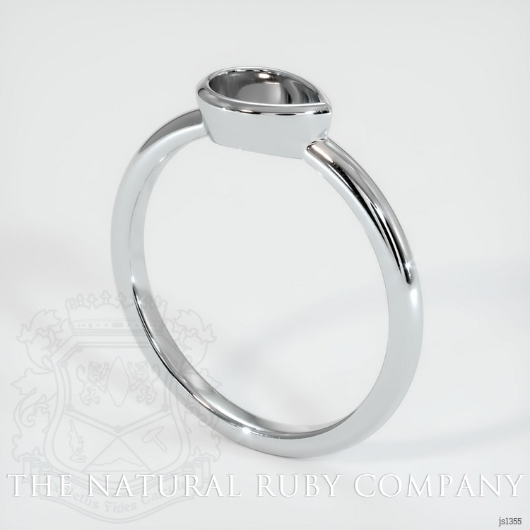 18K White Gold Vedic Ring Setting