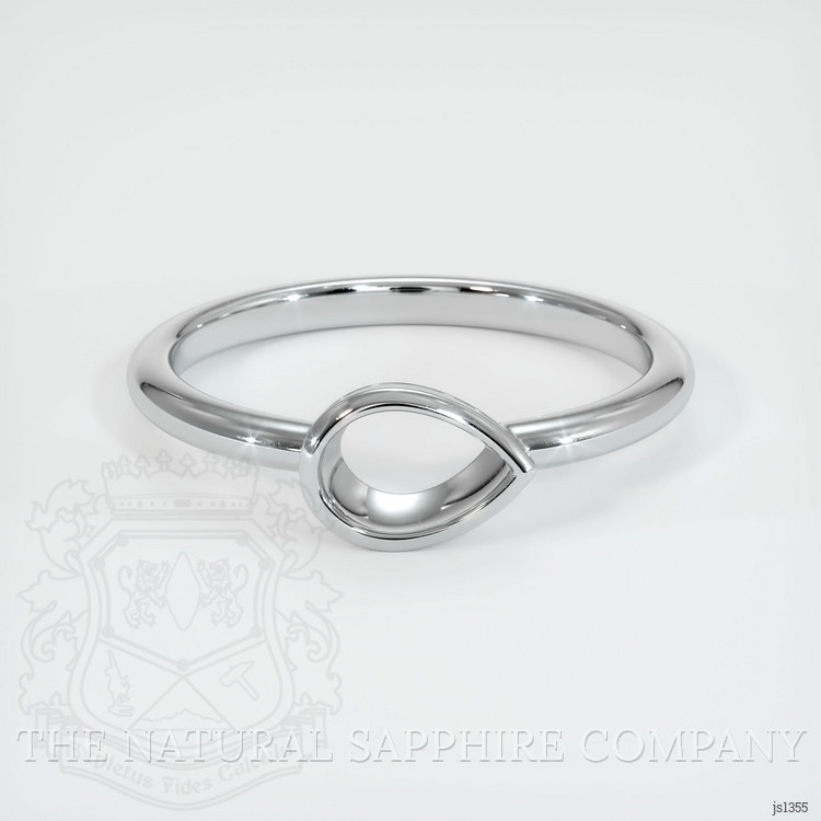 18K White Gold Vedic Ring Setting