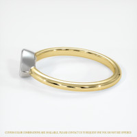 14K White & Yellow Vedic Ring Setting Image